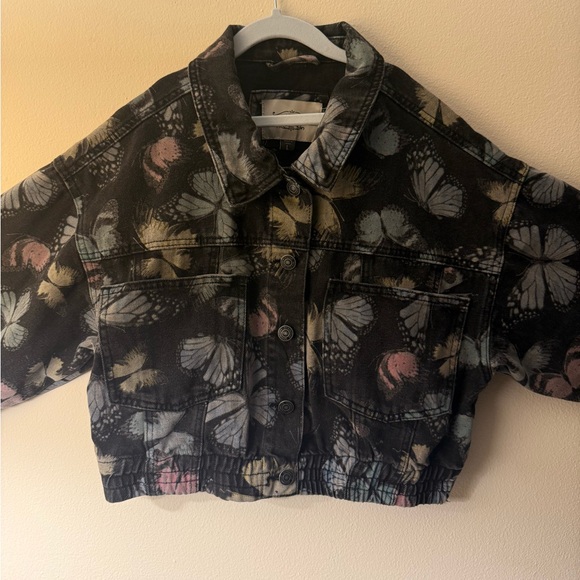 Butterfly Print Women's Jacket - Picture 1 of 10